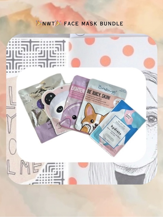 Sephora Other - 🏷️ set of 5 bundle of facial & eye Korean masks for illuminating skin